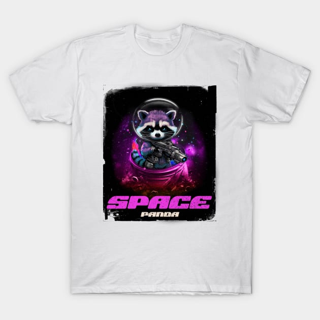 Raccoon -Guardian Of The Galaxy T-Shirt by Salasala